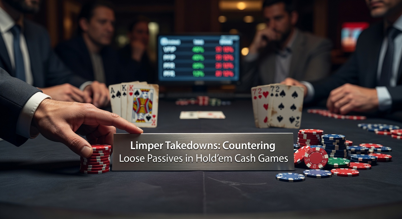 Players at a lively Hold'em cash game table, with one raising aggressively against limpers